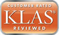 KLAS reviewed logo