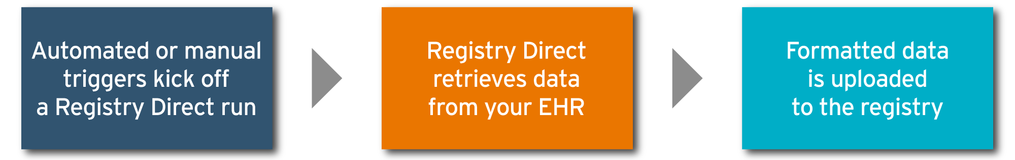 Registry Direct Data Transmission Process