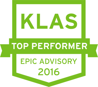 Top KLAS Performer 2016 green shield